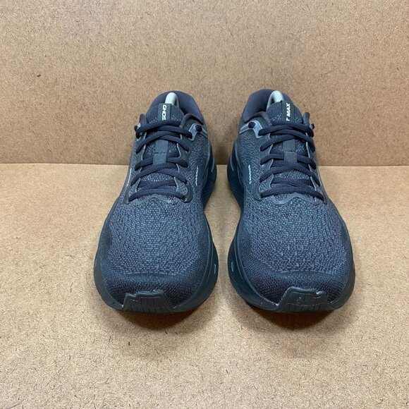 Brooks Ghost Max Running Shoes Wide 2E Black/Ebony Mens Size 8.5 - Picture 2 of 8